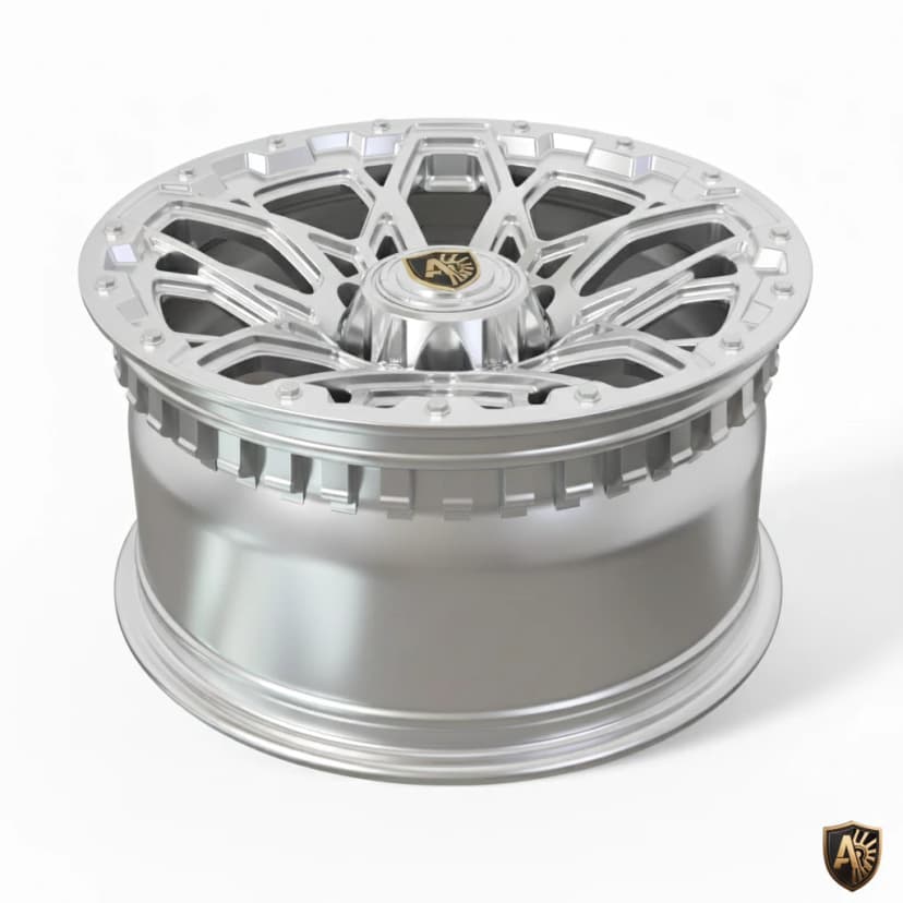 AEGIS RIM Conquest wheel — heavy-duty off-road design with reinforced lip and GripSafe bead-lock ring, Off-Road SAGA series