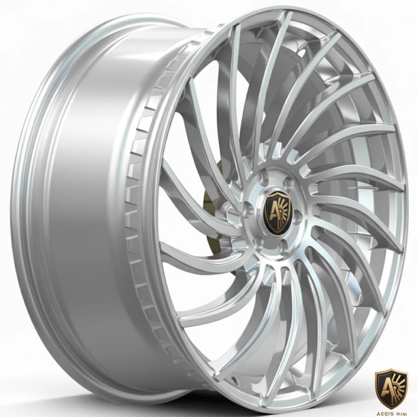 AEGIS RIM Ghostblade wheel — razor-thin blade spokes with ultra-low weight profile, Tarmac SAGA series