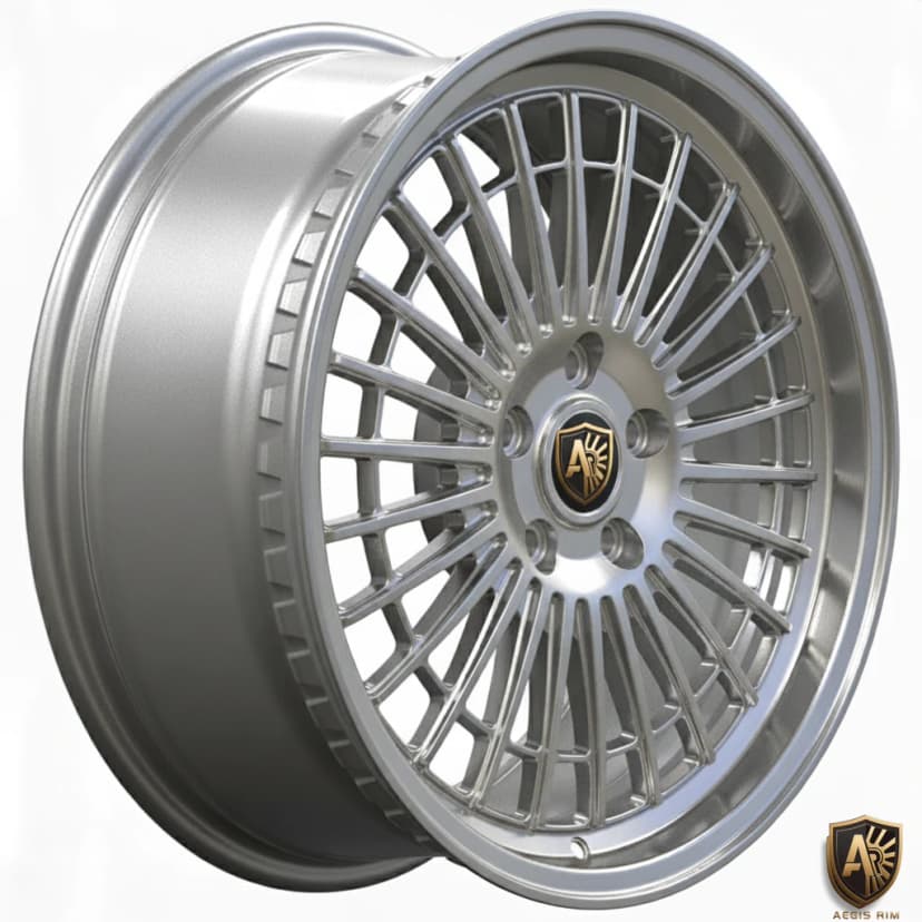 AEGIS RIM Iron Cage wheel — interlocking cage-pattern spokes engineered for maximum airflow, Tarmac SAGA series