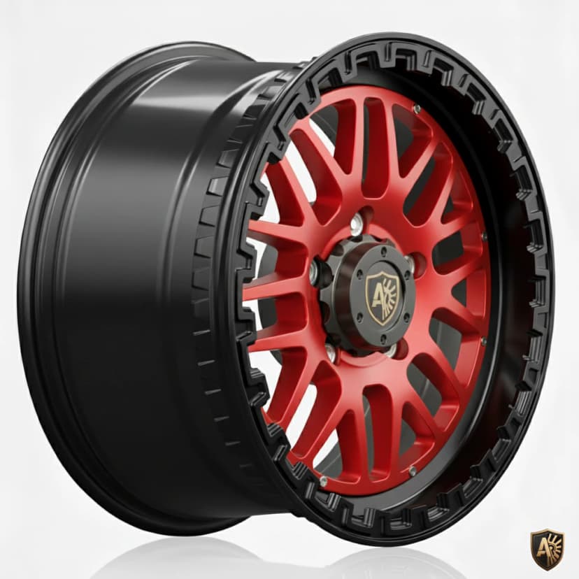AEGIS RIM Trekker wheel — aggressive trail-ready profile with mud-relief channels, Off-Road SAGA series