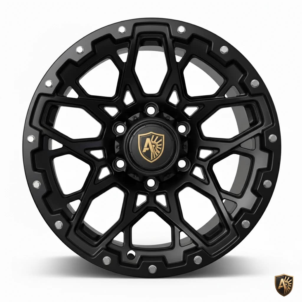 AEGIS RIM Conquest Off-Road SAGA forged wheel — Heavy-duty forged construction with military-grade bead-lock architecture for zero-compromise terrain domination.