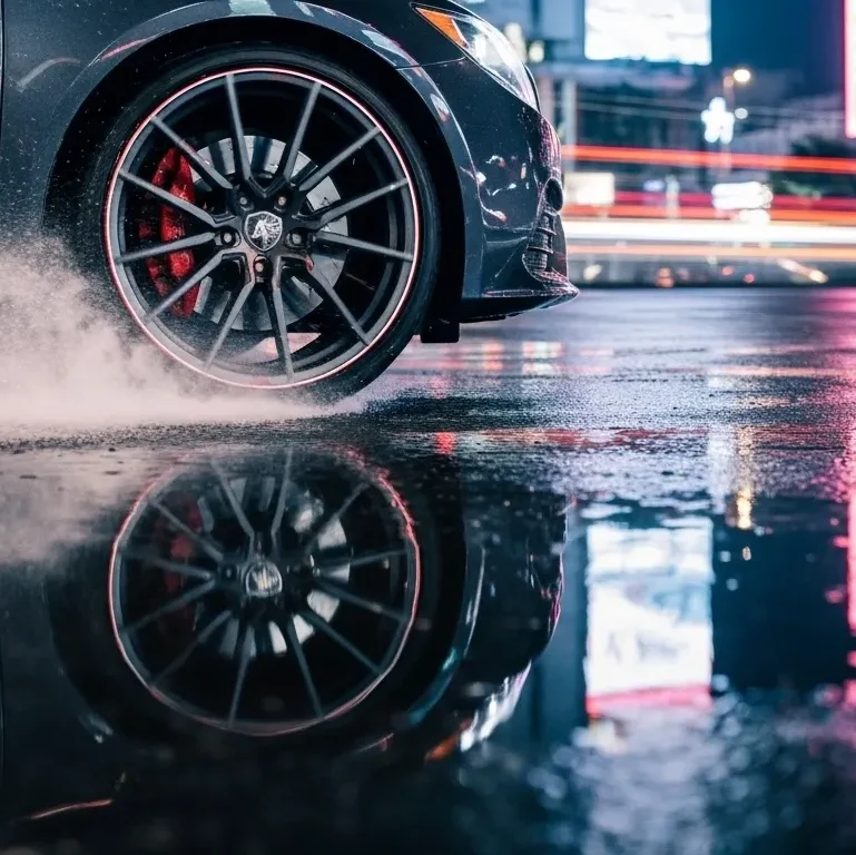 GHOSTBLADE Series wheel showcasing razor-thin design.