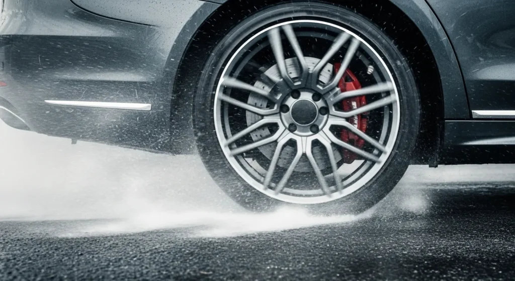 Close-up view of AEGIS RIM SOLARIS Series wheel showcasing the solar flare spoke design with numerous sharp spokes radiating from center