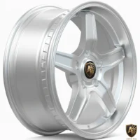 Aegis Forge Prodesign Aurora 009 Gloss Silver 45 Degree Tilt