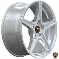 Aegis Forge Prodesign Aurora 028 Gloss Silver 45 Degree Tilt