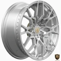 Aegis Forge Prodesign Geometric 007 Gloss Silver 45 Degree Tilt