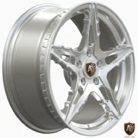 Aegis Forge Prodesign Aurora 001 Gloss Silver 45 Degree Tilt