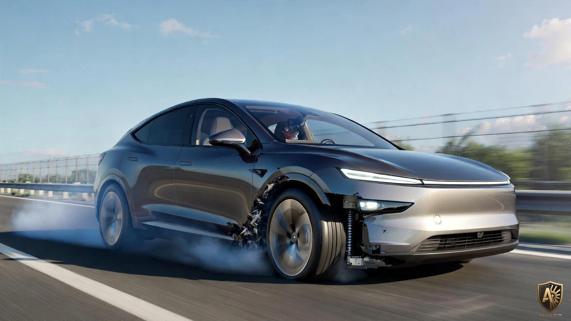 SUV blowout stability at 70mph with GripSafe safety technology