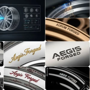 Built to be yours — With over 8 customization modules and 10+ options in each, AEGIS RIM lets you create a forged wheel that’s truly yours. AEGIS RIM engraved customization collection featuring over 8 modules and 10+ options per category.