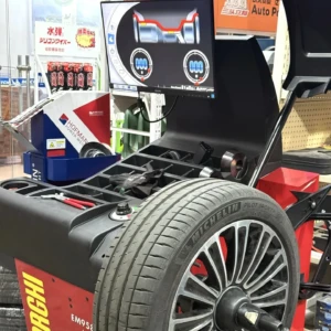 Verified for the road — Each AEGIS RIM forged wheel undergoes dynamic balancing to ensure smooth, vibration-free delivery. Dynamic balancing verification for AEGIS RIM forged wheel prior to shipment.
